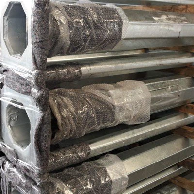 9m dubbelarm straatlamppaal